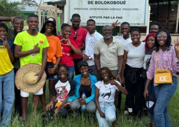 L'ONG IDRC Africa lance un programme de formation agricole innovant et suscite un vif intérêt, crédit DR.