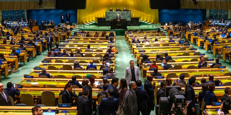 81e Assemblée générale de l’ONU : pourquoi le Gabon n'a pas quitté la salle face à Netanyahou, crédit DR.
