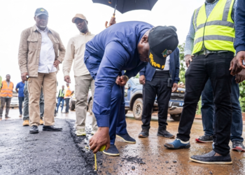 Chantiers de l'Etat : sous l'œil d'Oligui Nguema, les entreprises du BTP sommées de livrer, crédit DR;