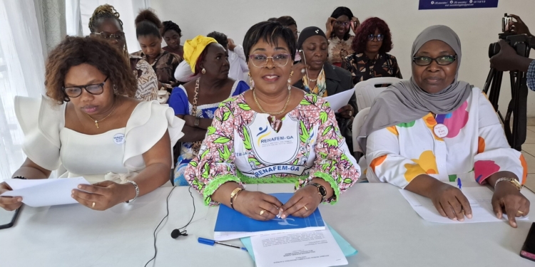 Élisabeth Ngoua Mbina a rappelé l'importance de cette période électorale qui marque la fin d'une transition politique et le retour à un processus démocratique normal, photo Le Confidentiel.
