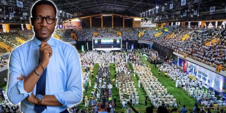 Législatives 2025 : Anicet Engo s'engage à faire de la politique "autrement" pour le canton Nyé, montage Le Confidentiel.