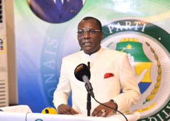 Gabon : Le PDG déchiré, Ali Akbar Onanga Y'Obegue fustige les "mensonges" de Blaise Louembe, crédit L'Unon.
