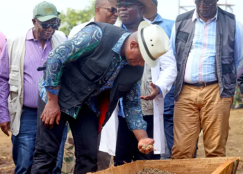 Brice Clotaire Oligui Nguema en visite au Ranch de Ndendé : Une avancée majeure pour l'autosuffisance alimentaire au Gabon, photo Com PR.