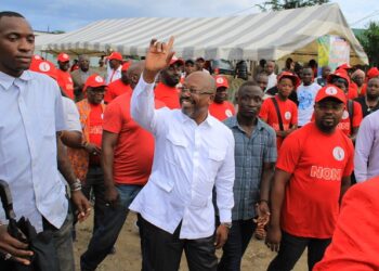 Le président d’Ensemble pour le Gabon, l’ancien Premier ministre porté par les partisans du «non». © GabonReview