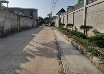 Publi-rédactionnel | Libreville : La route "Derrière la Pédiatrie-Carrefour SNI" métamorphose le quotidien des habitants, crédit photo DR.