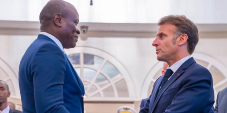 Oligui – Macron : que vont-ils se dire ? Crédit DR.