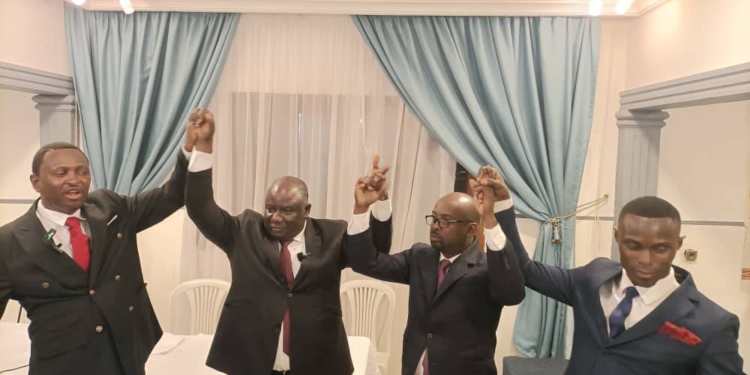 Jean Rémy Yama, candidat unique d'une alliance de l'opposition pour la présidentielle du 12 avril 2025, photo DR.