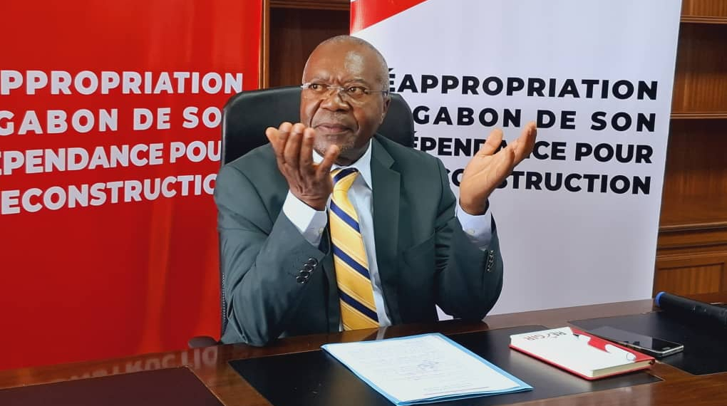 Michel Ongoundou Loundah dénonce une alliance de falsificateurs au cœur du processus électoral, photo Com Réagir.