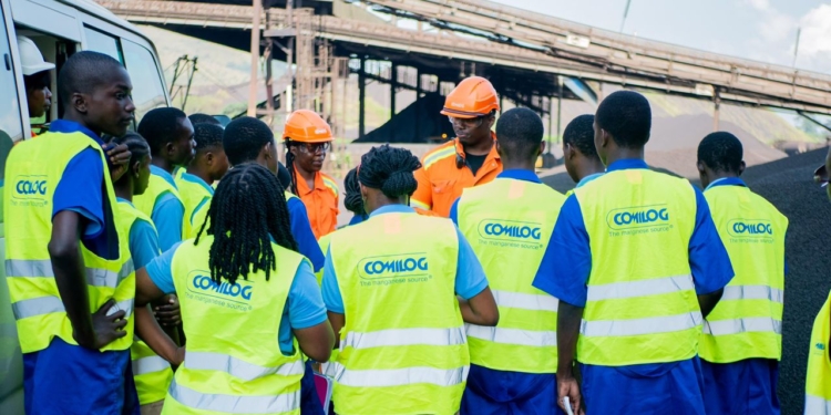 Immersion industrielle pour la Jeunesse : La Comilog ouvre Grand ses portes aux futurs talents gabonais, photo Comilog.