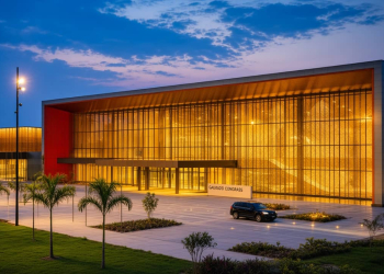 Sommet de l'Union africaine 2027 : le Palais des Congrès, atout maître de la candidature du Gabon, crédit photo DR.