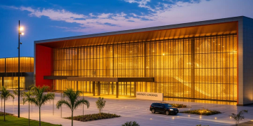 Sommet de l'Union africaine 2027 : le Palais des Congrès, atout maître de la candidature du Gabon, crédit photo DR.