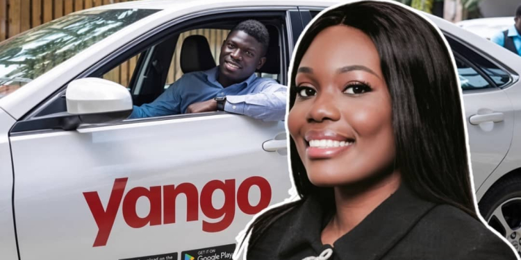 Transport urbain : avec Yango, TaxiGo veut « s'inscrire durablement dans l'écosystème gabonais », affirme Astrid Cécile Oyamigu Odounga, montage photo Le Confidentiel, crédit photo DR.