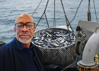 Hervais Omva : « La mer gabonaise doit d’abord nourrir les Gabonais », montage photo Le Confidentiel.