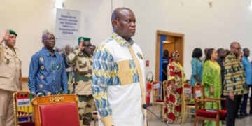 Le long séjour d'Oligui Nguema à Port-Gentil, crédit presse présidentielle.