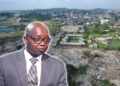 Gabon : Le ministre de l'Habitat Ludovic Megne Ndong a-t-il outrepassé la justice dans l'affaire des expulsions de Plaine-Orety et Derrière l'Assemblée nationale ? Montage Le Confientiel.