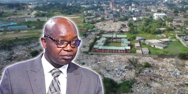 Gabon : Le ministre de l'Habitat Ludovic Megne Ndong a-t-il outrepassé la justice dans l'affaire des expulsions de Plaine-Orety et Derrière l'Assemblée nationale ? Montage Le Confientiel.