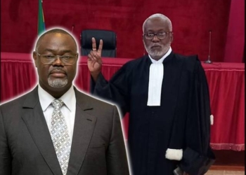 L'Affaire Opiangah : Vers un non-lieu et la fin de la cavale ? Les déclarations choc de Maître Moumbembé, montage photo Le Confidentiel.