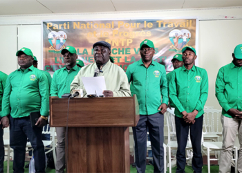 Gabon : Jean Rémy Yama fonde le Parti national pour le travail et le progrès , photo DR.