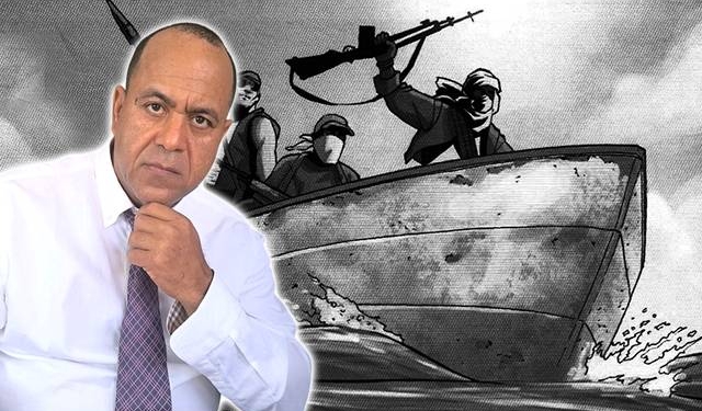 La piraterie maritime dans le golfe de Guinée montage photo Le Confidentiel