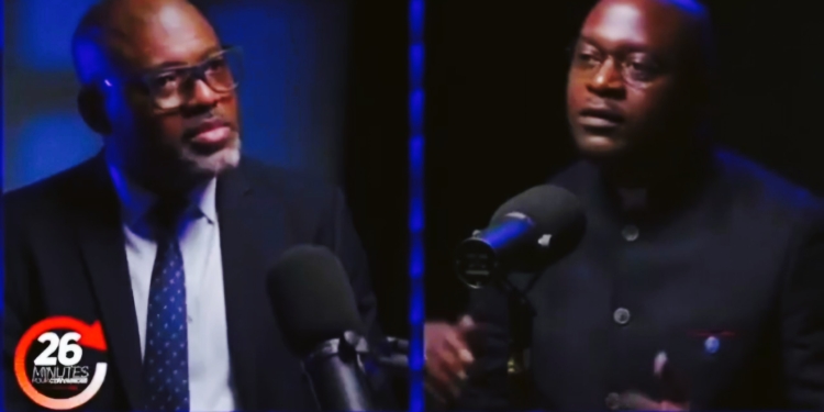 Anges Kévin Nzigou : "Je ne peux pas le faire avec des gens qui ont tué ce pays"  capture d'écran.