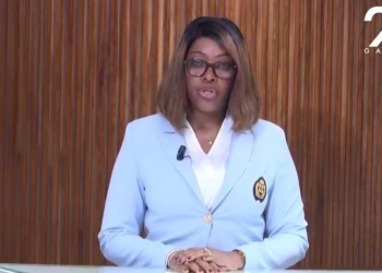 Décision de la CIJ sur le différend frontalier : Le Gabon, par la voix de Laurence Ndong, appelle au dialogue avec la Guinée-Équatoriale, capture d'écran.