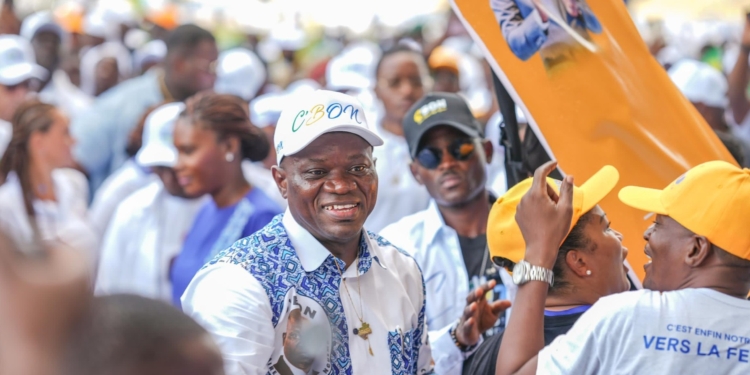 Gabon : Coup d'envoi de la campagne pour l'élection présidentielle du 12 avril, photo DR.