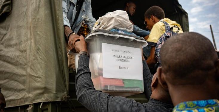 Référendum au Gabon : 850 000 électeurs appelés à voter, des incidents signalés, crédit photo DR.