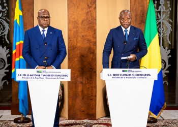 RDC-Gabon : à Libreville, Tshisekedi et Oligui Nguema scellent une nouvelle étape de leur coopération, crédit photo presse présidentielle.