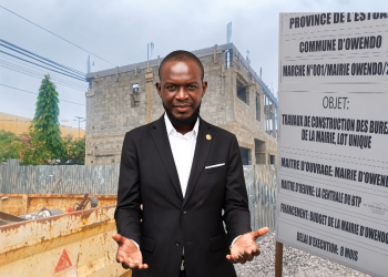 Dany Davy Ottong Nleme, montage photo Le Confidentiel.