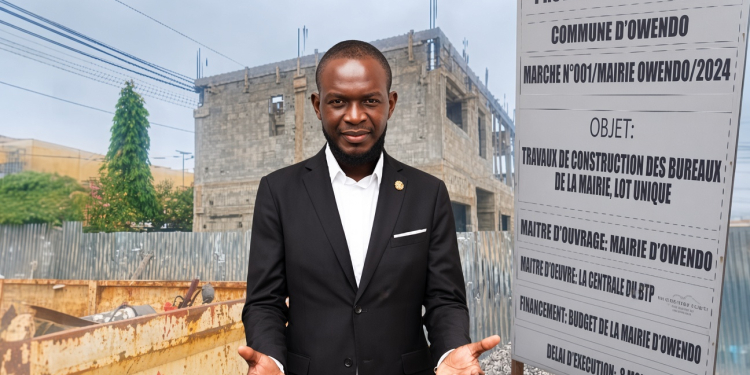 Dany Davy Ottong Nleme, montage photo Le Confidentiel.