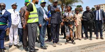 Voiries, front de mer, marchés : Oligui Nguema presse le pas sur le chantier Libreville, crédit photo presse présidentielle.