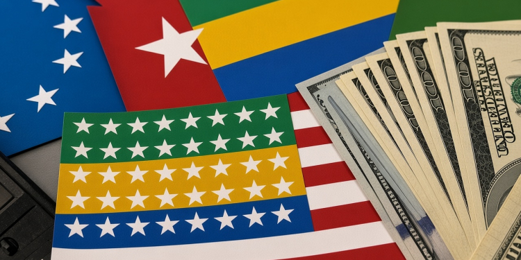 Transparence budgétaire : Washington pointe les lacunes persistantes du Gabon, montage photo Le Confidentiel.