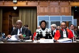 La partie gabonaise à la Cour internationale de justice pour défendre sa souverainté, image d'archive, DR.