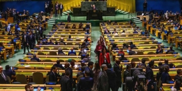 81e Assemblée générale de l’ONU : pourquoi le Gabon n'a pas quitté la salle face à Netanyahou, crédit DR.