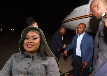 Gabon : La libération de la famille Ali Bongo, une "monnaie d'échange" politique selon Essola Efountame, montage Le Confidentiel.
