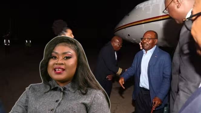 Gabon : La libération de la famille Ali Bongo, une "monnaie d'échange" politique selon Essola Efountame, montage Le Confidentiel.