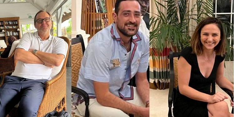 Gabon : Le frère et le neveu de Sylvia Bongo arrêtés dans une affaire de drogue, armes et ivoire, montage photo Le Confidentiel.