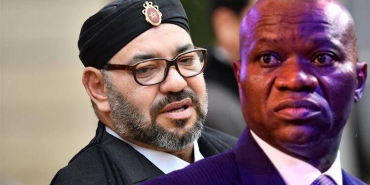 Brice Clotaire Oligui Nguema en « repos » à Rabat boudé par Mohammed VI ? © montage Le Confidentiel.