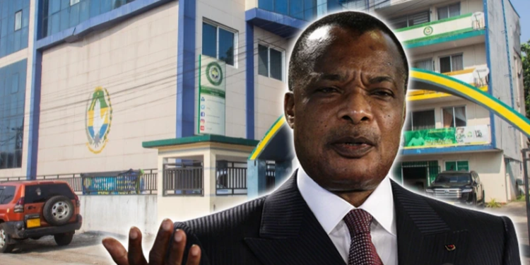 Gabon : Sassou-Nguesso tente de réconcilier les factions Blaise Louembé et Onanga Y'Obegue du PDG, montage photo Le Confidentiel.