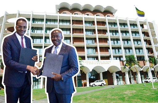 Gabon : Oyima finalise un accord de 3 milliards de dollars avec Afreximbank, montage Le Confidentiel.