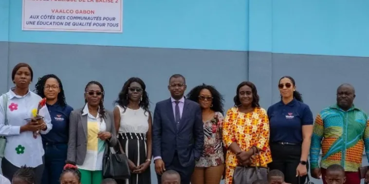 VAALCO GABON Rénove en profondeur les écoles de Port-Gentil, crédit DR.